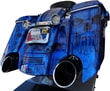 KHROME WERKS MUFFLER -SUSTURUCU EGZOZ 4.5 EDGE FL M8 BL KOD:1801-1447