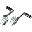 Kuryakyn Adjustable Passenger Pegs – Harley-Davidson 2007–2009, Sabit Mount’lu Modeller İçin, Krom (4571) - FREN PEDALI