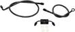La Coppers Midnight Braided Brake Line Kit KOD: 17414651