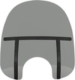 MEMPHIS SHADES WINDWINDSHIELD ÖN CAM FATS 17 7LT BLK SMK NS KOD:23110107