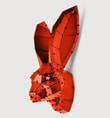 Rabbit Head Kırmızı