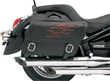 SADDLEMEN SADDLEBAG FLAME ORG LG KOD:3501-0222