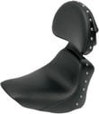 SADDLEMEN SEAT HLSDWN STUD BR FLSTC KOD:0802-0597