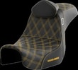 SADDLEMEN SEAT SDC PERF GRIPPER W/BR GOL KOD:0803-0736