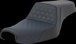 SADDLEMEN SEAT STEP UP HC BLUE STITCH KOD:0804-0807