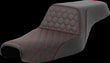 SADDLEMEN SEAT STEP UP HC RED STITCH KOD:0804-0806