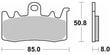 SBS BRAKE PAD FREN BALATASI SINT FR KOD:17213723