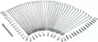 SS SPOKES STL HUB 16 D-C