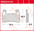 TRW BRAKE PAD - FREN BALATASI MCB819SV KOD:17211293