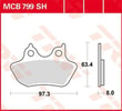 TRW BRAKE PAD - FREN BALATASI TRW 44082-00 KOD:17211194