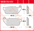 TRW BRAKE PAD - FREN BALATASI TRW MCB753SV KOD:17211153