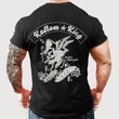TT Kustom King Sırt Baskılı Bisiklet Yaka Siyah Tişört