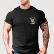 TT Kustom King Sırt Baskılı Bisiklet Yaka Siyah Tişört