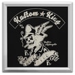 TT Kustom King Sırt Baskılı Bisiklet Yaka Siyah Tişört