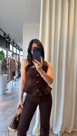 Acı Kahve Arum Denim Takım