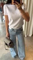 Beyaz Dilvin Lucia T-shirt