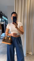 Beyaz Dilvin Puya Crop 