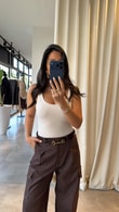 Beyaz Lees Bodysuit