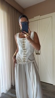 Beyaz Maria Bluz