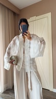 Beyaz Yuè Kimono 