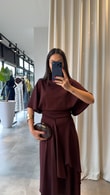 Bordo Niari Etek Takım