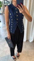 Denim Bluebell Yelek