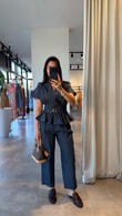Denim Roselha Takım