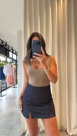 Denim Şort Etek 