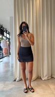 Denim Şort Etek 
