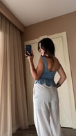 Denim Vanna Büstiyer