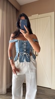 Denim Vanna Büstiyer