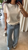 Ekru Dilvin Lucia T-shirt