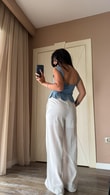 Ekru Fiona Pantolon