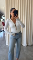 Ekru Josef Bodysuit