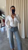 Ekru Josef Bodysuit