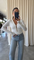 Ekru Josef Bodysuit