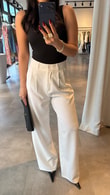 Ekru Lupine Pantolon
