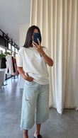 Ekru Miguel T-shirt