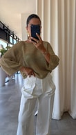Gold Merilyn Bluz