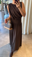 Kahve Bertoua Elbise