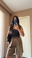 Kahve Dagmar Şort 