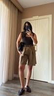 Kahve Dagmar Şort 
