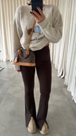 Kahve Gianni Pantolon