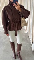Kahve Hoer Ceket