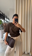 Kahve Julian T-shirt
