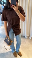 Kahve Livia T-shirt