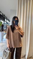 Kahve Paisley T-shirt