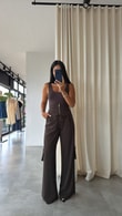 Kahve Yuliya Pantolon