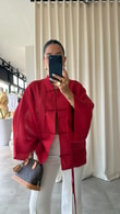 Kırmızı Vanessa Kimono