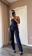 Lacivert Adeline Takım